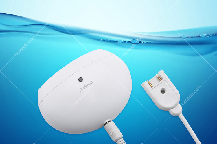 lifesmart 智能家居水浸感应器水浸传感器防漏水溢水双向报警器手机