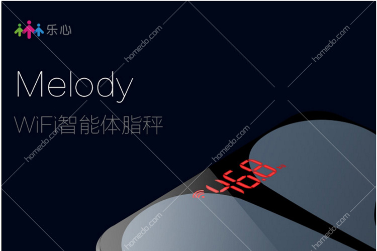 乐心melody 智能体脂秤wifi版 电子秤 体重秤 脂肪秤 人体健康秤 微信