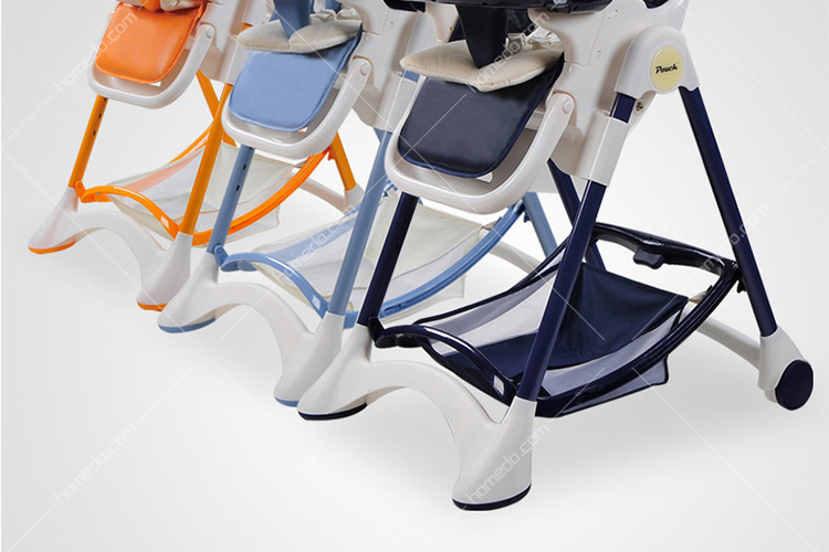 pouch 欧式多功能儿童餐椅 k05 咖啡色