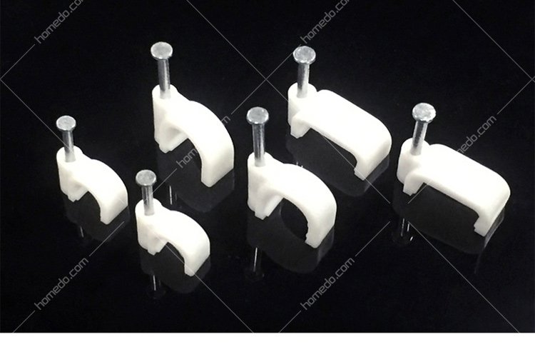 包尔星克aclwaglte9 钢钉线卡电线卡网线卡管卡固线钉压线卡 7mm×20