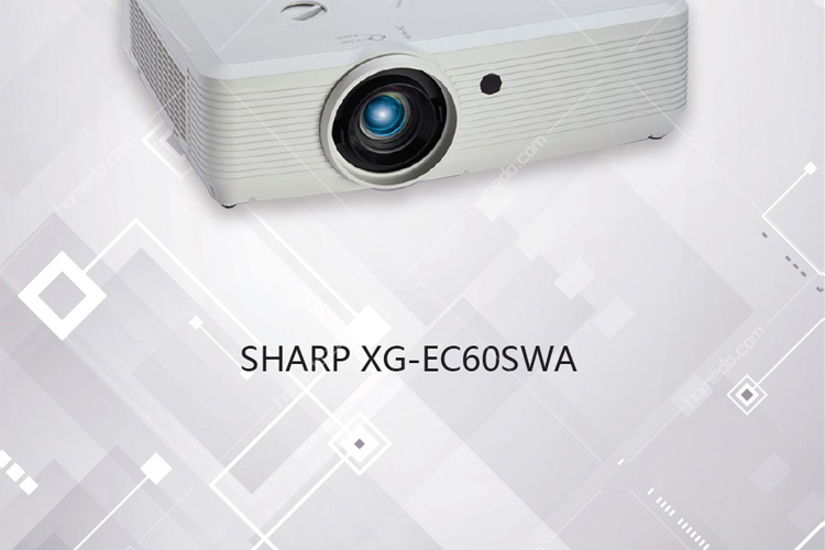 夏普（SHARP）投影仪主流高清高亮商务办公培训白天会议室投影机 XG-EC60