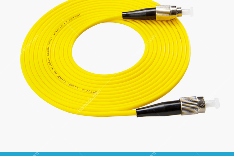 5331sm fc-fc单芯单模电信级光纤跳线(φ3.0,1.5米,黄色)