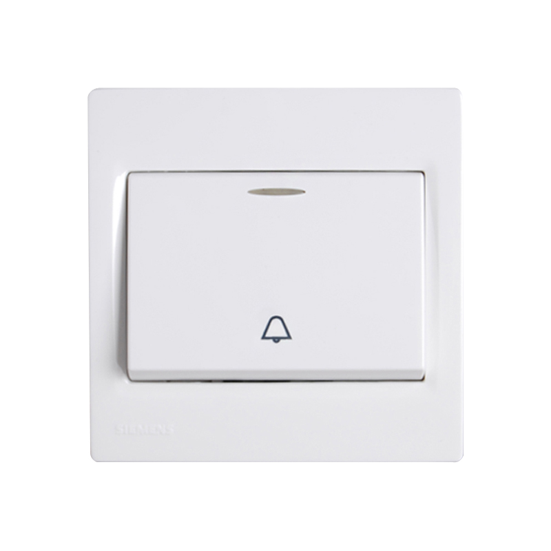 西门子(SIEMENS)灵动Vega系列大跷板<em style='color:red'>带荧光</em><em style='color:red'>门铃</em>雅白色图片