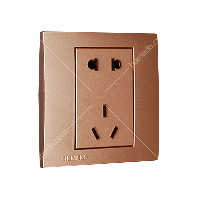 西门子(SIEMENS)灵致azio系列<em style='color:red'>10</em>A<em style='color:red'>五孔插座</em><em style='color:red'>香槟金</em>图片