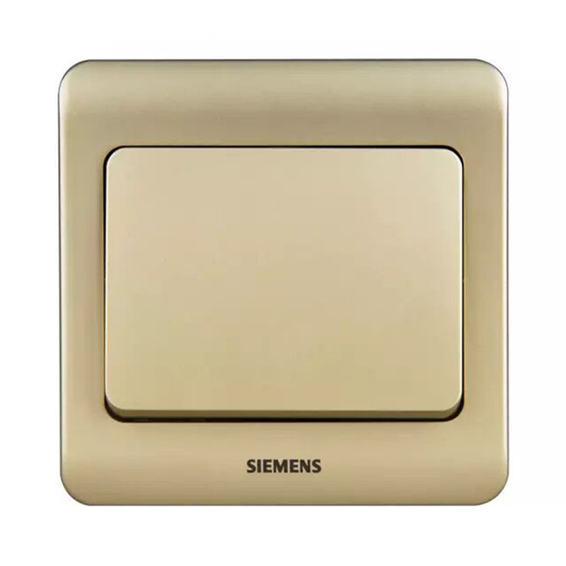 西门子(SIEMENS)远景Vi<em style='color:red'>sta系列一位</em><em style='color:red'>双控开关</em>金棕色图片