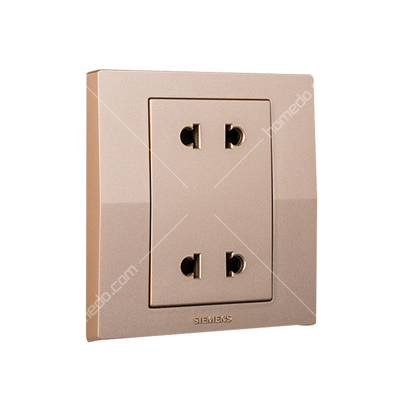 西门子(SIEMENS)悦动lavie系列<em style='color:red'>10A</em><em style='color:red'>四孔</em><em style='color:red'>插</em>座香槟金图片