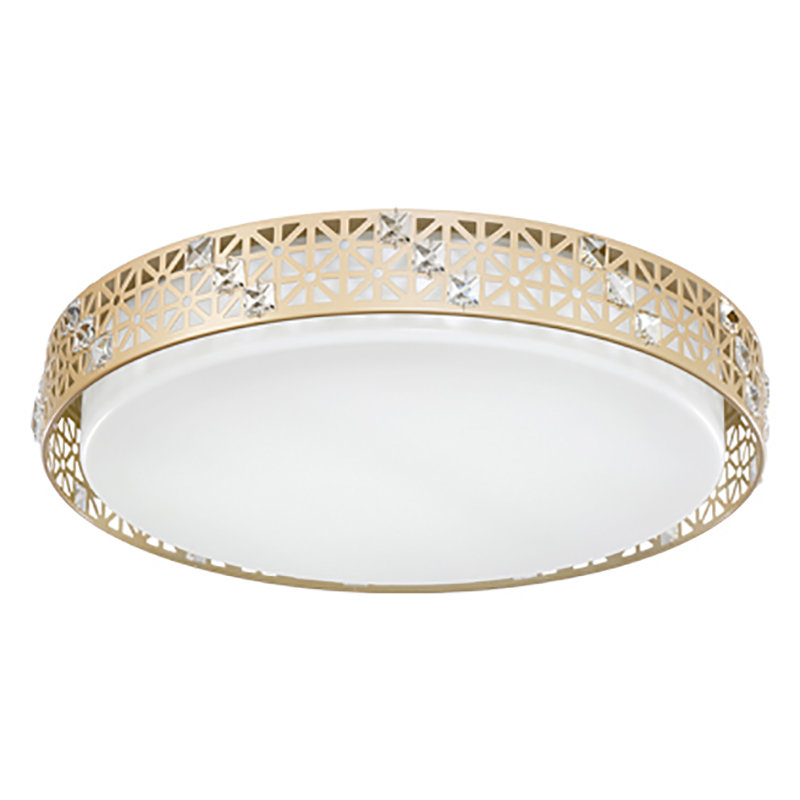 奥朵aozzo金色年华系列遥控器控制智慧型吸顶灯cl30748t