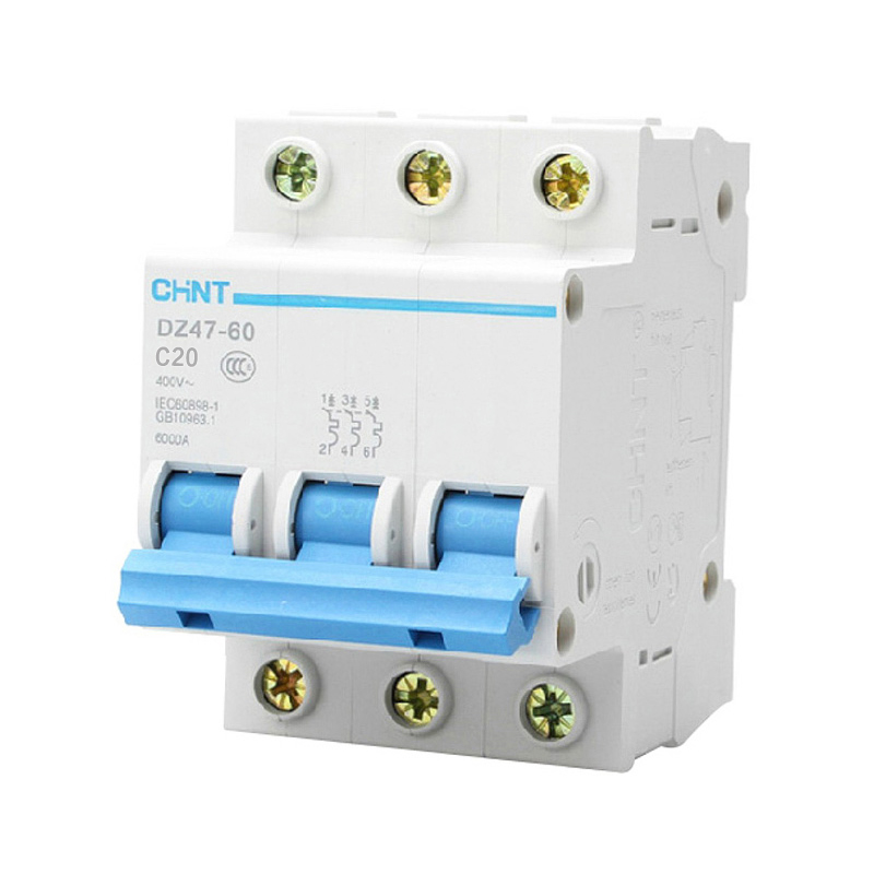 正泰dz47-60 小型断路器 c型 dz47-60 3pc20