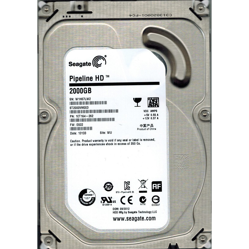 希捷(seagate)2tb 监控硬盘 st2000vm003