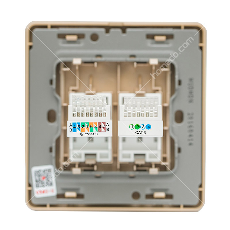 霍尼韦尔(HONEYWELL)HUDHDN 优雅系列开关插座 优雅金<em style='color:red'>电话</em><em style='color:red'>电脑插</em>图片