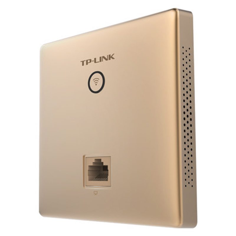 普联(tp-link)tl-ap450i-poe 450m无线面板式ap 香槟金