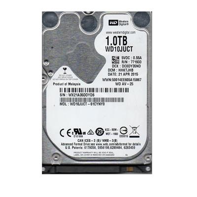 西部数据(WD)WD10JUCT AV-25系列 2.5寸 1TB 监控硬盘_报价_价格_西部数据硬盘存储批发采购_河姆渡B2B电子商务平台