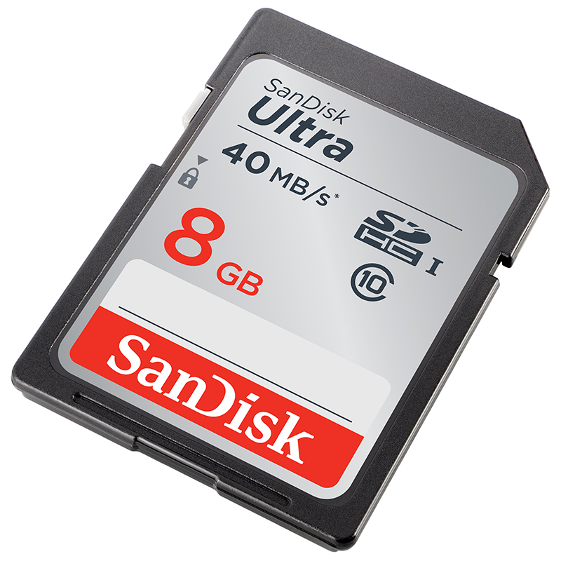 sandisk 闪迪 至尊高速sdhc存储卡 8gb 40mb/s