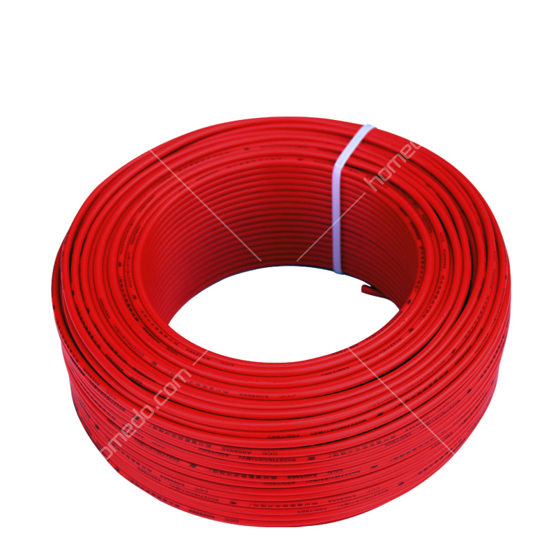 美河(meihe)bvr240 单芯软电线 黄色 100米/卷 定制