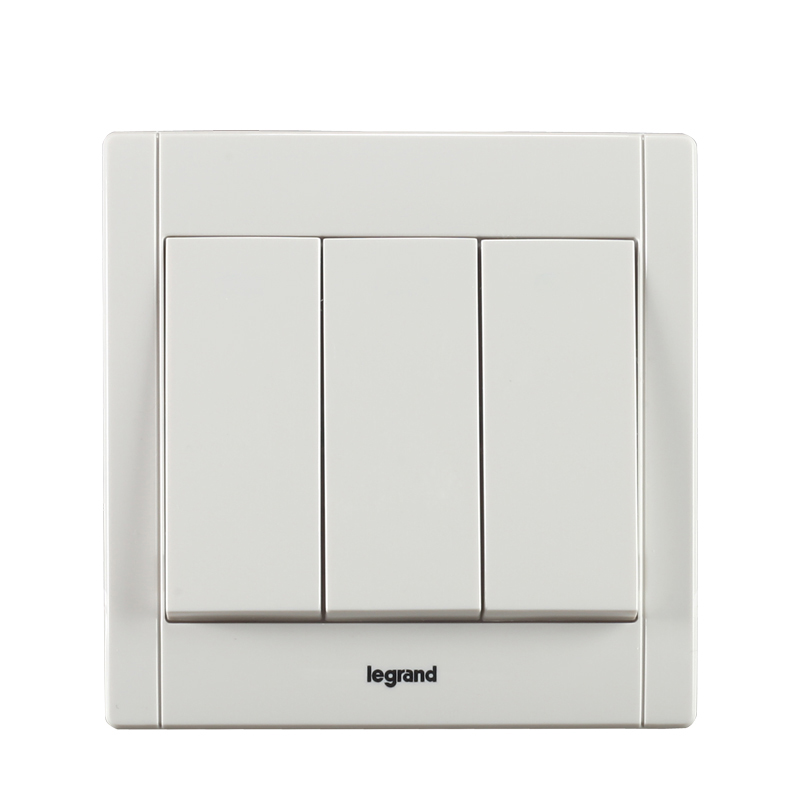 罗格朗(legrand)美涵系列白色<em style='color:red'>三位</em>双控_10AX<em style='color:red'>开关</em> ERN33/2/3A图片