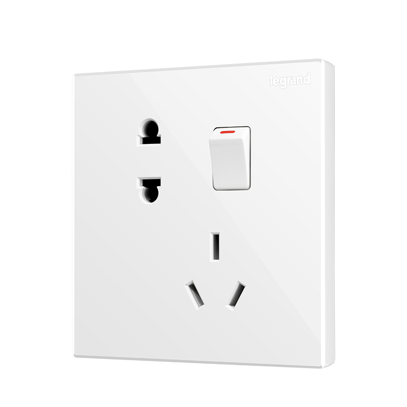 罗格朗(legrand)仕典系列玉兰白K8一开(双控)<em style='color:red'>五孔插座</em> K8/25/<em style='color:red'>10</em>USL图片