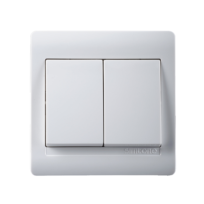 西蒙电气(SIMON)G51022B <em style='color:red'>二位</em><em style='color:red'>双路</em><em style='color:red'>琴键开关</em>图片
