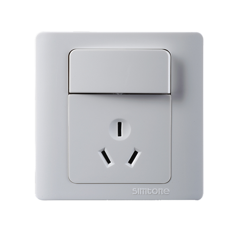 西蒙电气(SIMON)G51082B <em style='color:red'>两极带接地插座</em><em style='color:red'>加</em>双路<em style='color:red'>琴键开关</em>图片