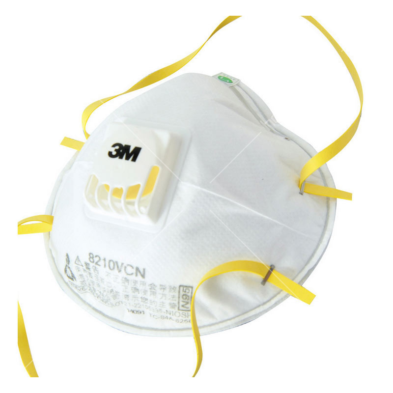3m n95 杯形带阀防护口罩 8210v