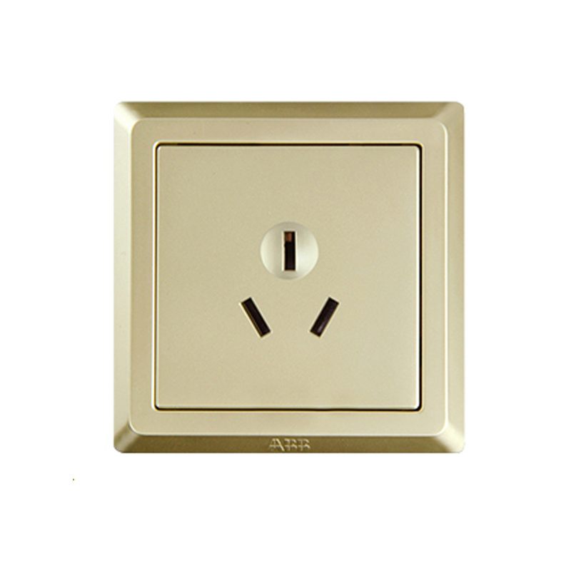 ABB 德逸系列开关<em style='color:red'>插座</em> 香槟<em style='color:red'>金</em>(珍珠<em style='color:red'>金</em>)一位<em style='color:red'>三极插座</em><em style='color:red'>16A</em> AE206-PG图片
