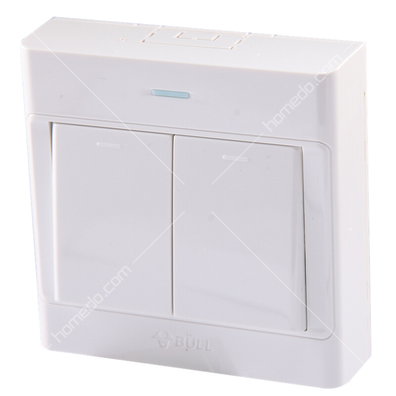 公牛(bull) 开关明装开关插座明线明装开关二开双开单控 g09k211y