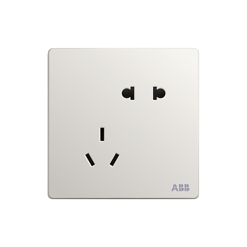 ABB 轩致系列开关<em style='color:red'>插座</em> 雅<em style='color:red'>白</em>色<em style='color:red'>五孔插座</em> <em style='color:red'>10</em>A AF205图片