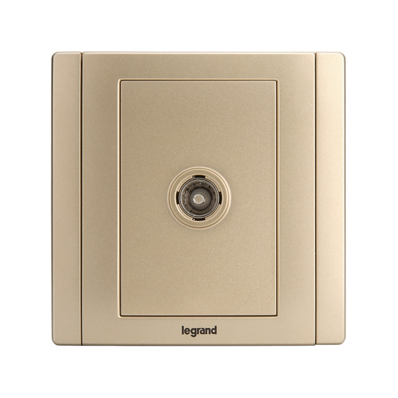 罗格<em style='color:red'>朗</em>(legrand)美涵烁金电视<em style='color:red'>插座</em> ERN31VTV75-C2Z图片