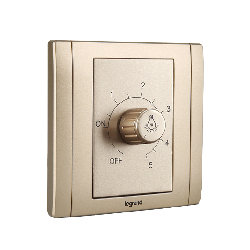 罗格朗(legrand)美涵630<em style='color:red'>W</em><em style='color:red'>调光开关</em>烁金 ERNM2-C2Z图片