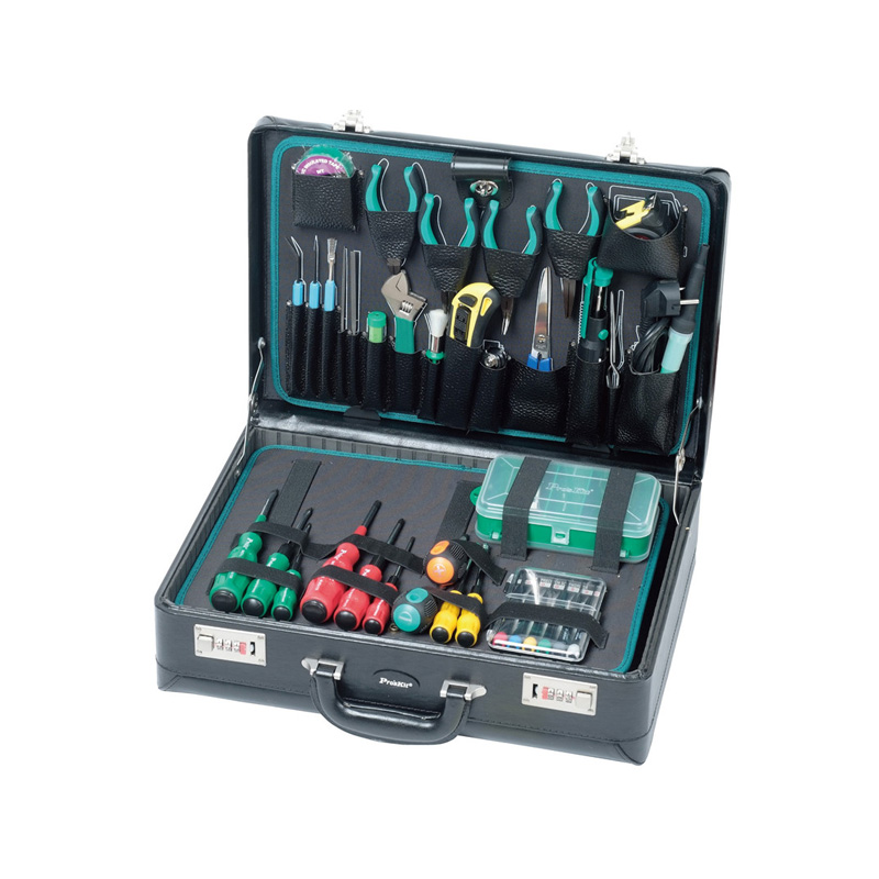 宝工(baogong)42件进口专业工具组电子电讯电工工具套装密码工具箱 1