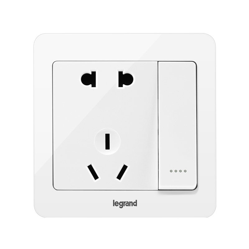 罗格朗(legrand)逸典玉兰白连体<em style='color:red'>带双控</em><em style='color:red'>10A</em><em style='color:red'>开关</em>二<em style='color:red'>三插</em> V6C/25/<em style='color:red'>10</em>USL图片
