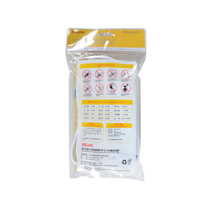 德力西(DELIXI)CD98J-AK4X/Z5M 新国标电源<em style='color:red'>插座插排</em> <em style='color:red'>四位</em>5孔 5M图片