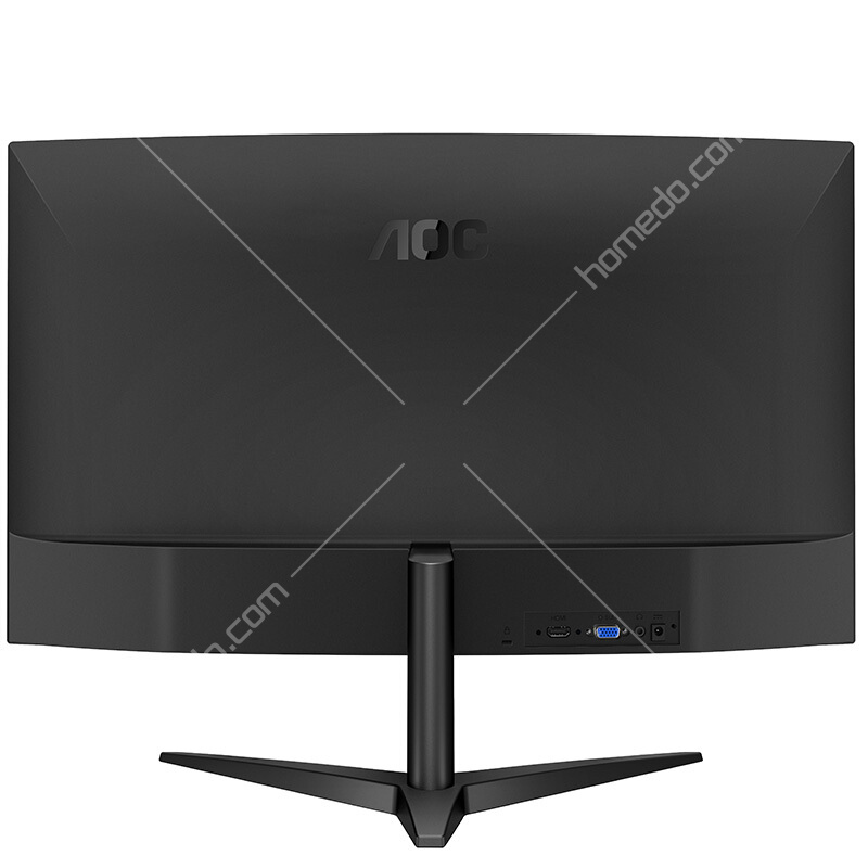 冠捷(aoc) c27b1h 27英寸 爱眼不闪屏显示器 黑色(曲面屏)