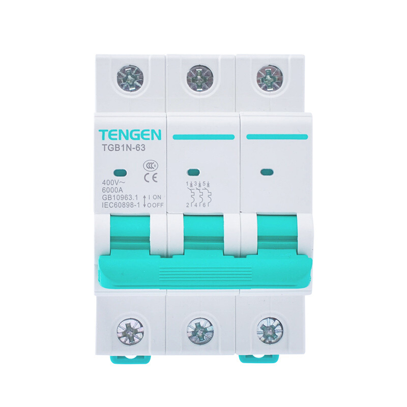 天正电气 TGB<em style='color:red'>1</em>N-63 3P C5 <em style='color:red'>空开</em> <em style='color:red'>小型断路器</em> 01060270122图片