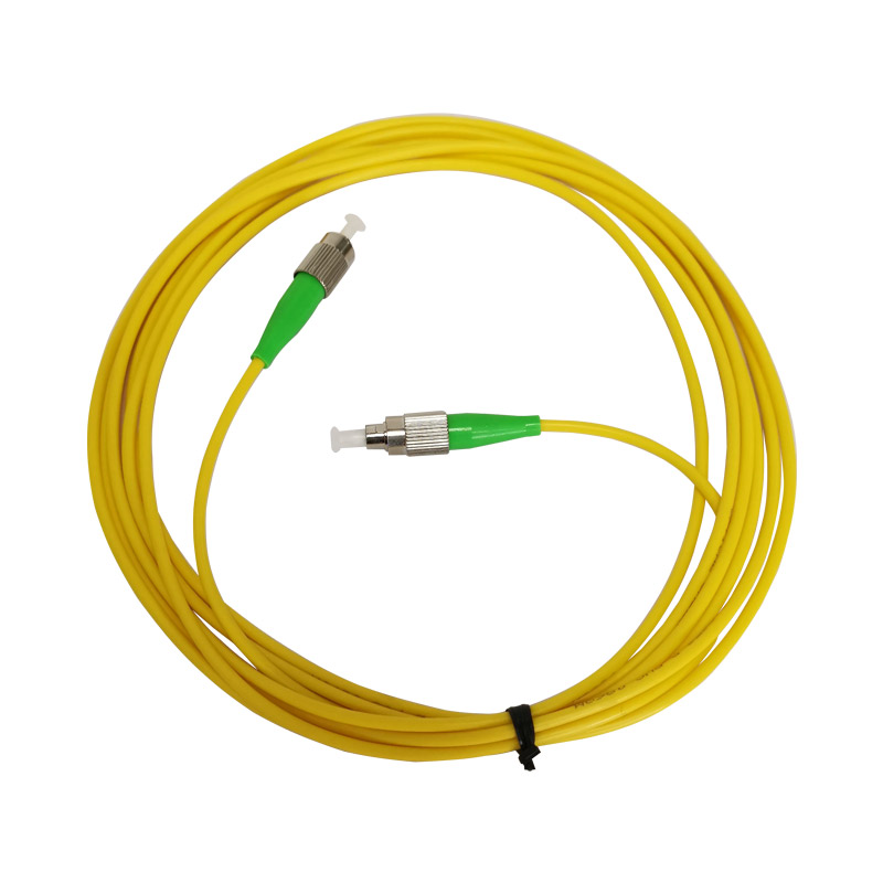 光沃g fc-fc/apc 单模单芯光纤跳线 黄色3米