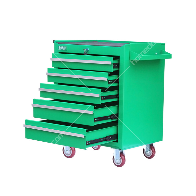 老<em style='color:red'>A</em>(LAOA)<em style='color:red'>綠色</em>五層抽屜式工具柜 噴塑 017130014 LA111816圖片