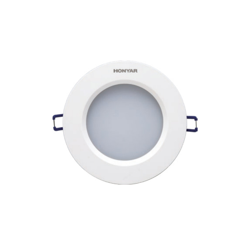 鸿雁(HONYAR) 铝塑款6寸 LED<em style='color:red'>筒灯</em> 16W <em style='color:red'>开孔</em>Φ<em style='color:red'>165</em>mm 白光6000K图片