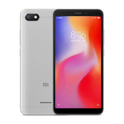 小米 红米6a 全网通版 2gb内存 铂银灰 16gb 移动联通电信4g手机 双卡