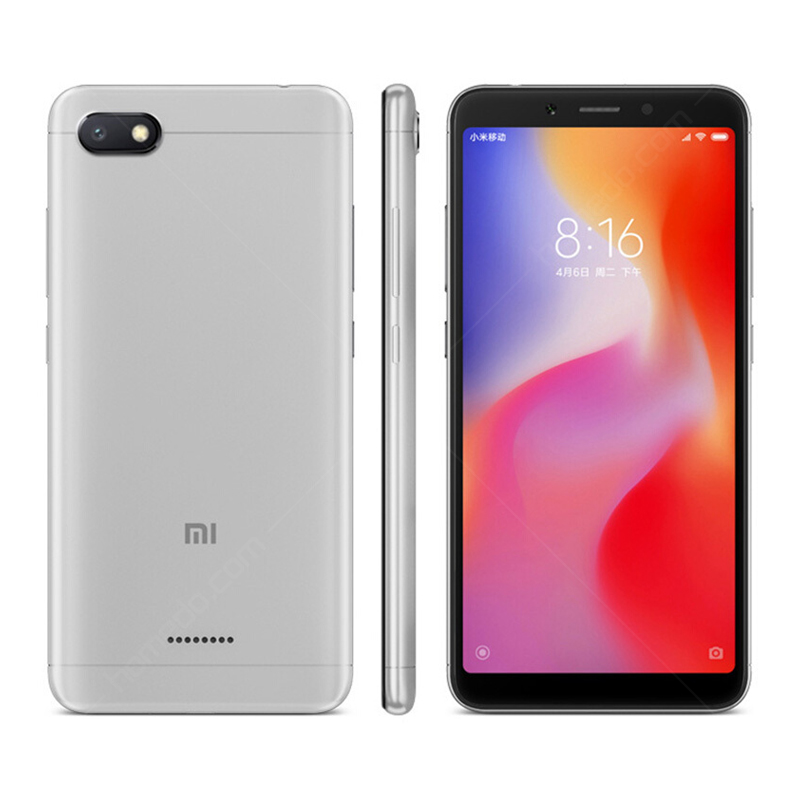 小米 红米6a 全网通版 2gb内存 铂银灰 16gb 移动联通电信4g手机 双卡