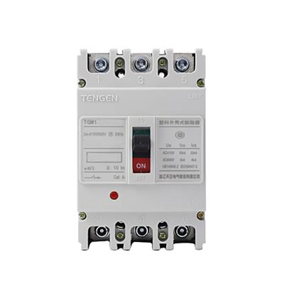 天正电气 tgm1-250 50ka 热磁式 200a 3p 400vac 塑壳断路器
