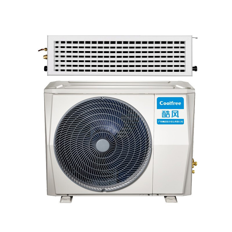 美的(midea)grd72t2w-y-cf 酷风定速一拖一风管机3匹风管机
