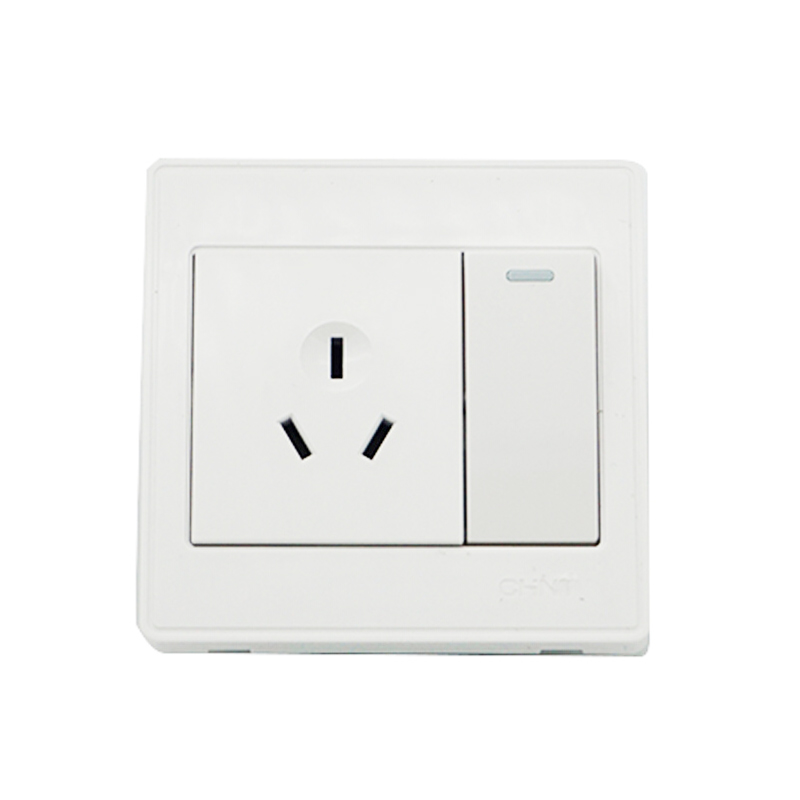 正泰(CHNT)NEW7-E41500<em style='color:red'>A</em> NEW7E系列 <em style='color:red'>一开单</em>控<em style='color:red'>三孔</em><em style='color:red'>10A</em>插座图片
