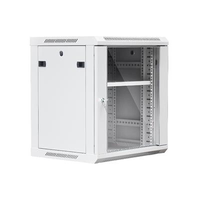 一舟(ship)b系列挂墙机柜 bu6409 9u 前玻后板 灰白色