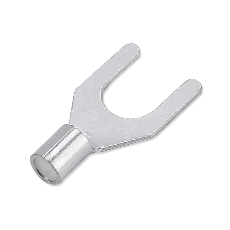 5-5黄铜接线端子冷压端子线耳铜鼻子端头100只