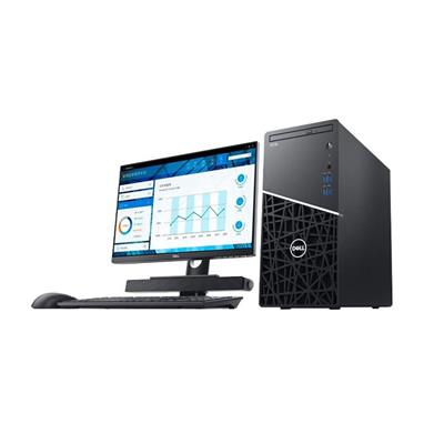 戴尔 成铭3991 I7 10700F 2.9GHz 4G 1T+128G 4G独显 DVDRW win10 21.5英寸 台式机