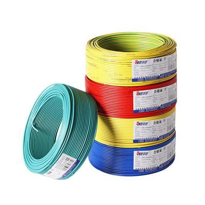 胜华电缆 bv 16 单芯布电线 黄绿色