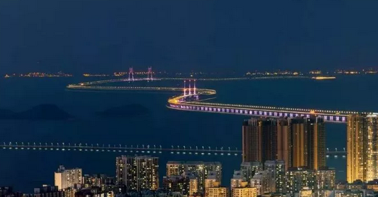 港珠澳大桥参建单位名录&照明科技全线解析