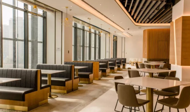 中国智能建筑之腾讯新总部滨海大厦的食堂