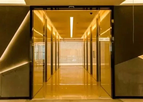 中国智能建筑之腾讯新总部滨海大厦的智能电梯
