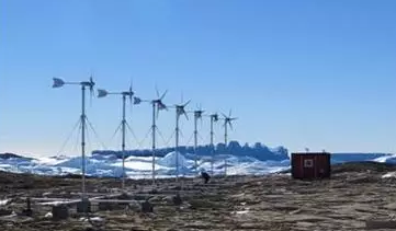 南极中山科考站风力发电离网供电系统