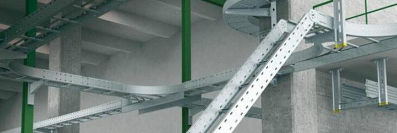 弱电工程中桥架安装